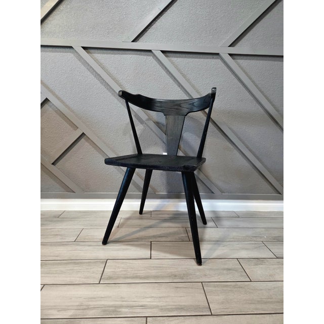 Modern Four Hands Ripley Black Oak Dining Chair – Modern Designer Accent Seating For Sale - Image 3 of 6