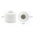 White Nizzoli White Vase- Small For Sale - Image 8 of 9
