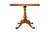 Charming antique wooden chess table with an inlaid chess/checkers board, burled wood. This table has a compact size and is...