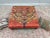 Details SIZE: 13x36x36 Inches ( with legs ) - 33x90x90 cm TYPE: Handmade Ottoman Bench CONDITION: is good. CONSTRUCT: It...