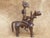 Vintage African Dogon Bronze Horseman 6.75" H For Sale - Image 9 of 10