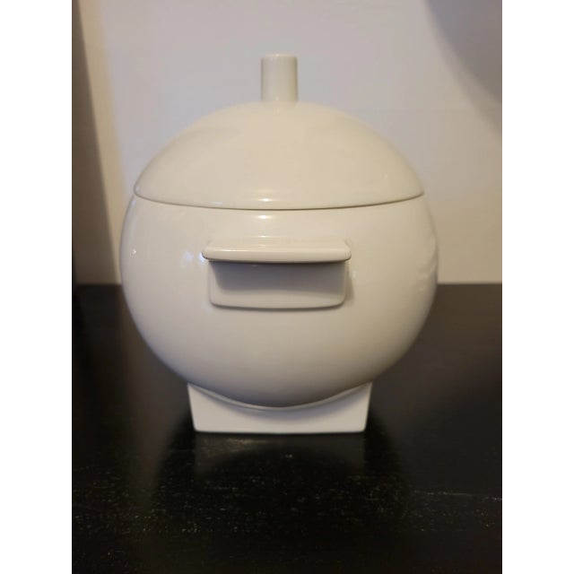 1990s Rosenthal Aldo Rossi Il Faro Covered Vessel For Sale - Image 4 of 5