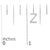 Early 21st Century 10K White Gold 1/10 Cttw Diamond 'Z' Initial Stud Earring For Sale - Image 5 of 5
