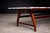 Mid-Century Modern Brazilian Modern Coffee Table in Caviuna wood & Rosé Portuguese Marble Top by Giuseppe Scapinelli, Brazil, 1950s — Lot 884 For Sale - Image 3 of 16