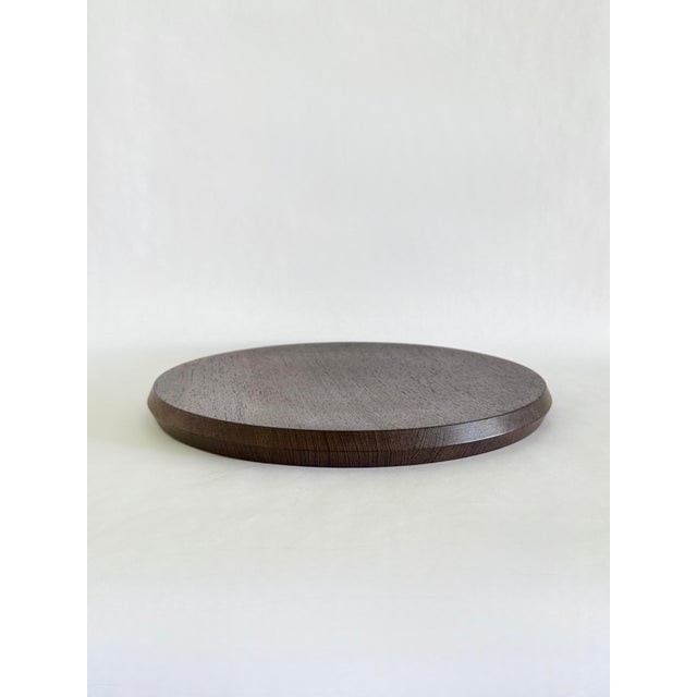 1960s Dansk Rare Woods Wenge & Teak Reversible Serving Board, Jens Quistgaard Design For Sale In Palm Springs - Image 6 of 8