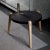 Marble, Steel and Wood Tris Coffee Table by Luca Maci for Kimano For Sale - Image 4 of 5