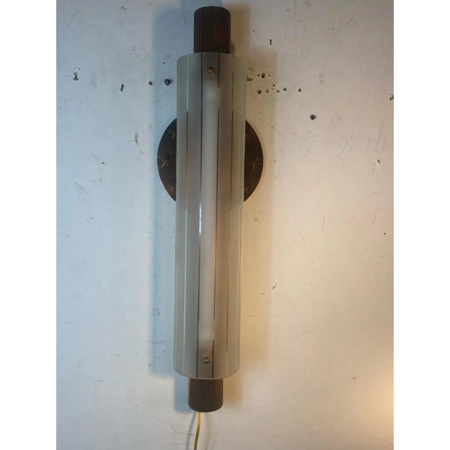 1930s 1930s Modernist Art Deco Star Design Sconces - a Pair For Sale - Image 5 of 10