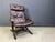 Vintage Scandinavian Leather and Bentwood Armchair by Ingmar Relling, 1970s For Sale - Image 3 of 12