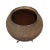 Tribal Tribal Vintage African Water Bida Vessel on Stand For Sale - Image 3 of 6