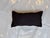 Pillow made with wool pile genuine hand made antique Persian rug fragment- Poly fill with fabric backing sewn closure-