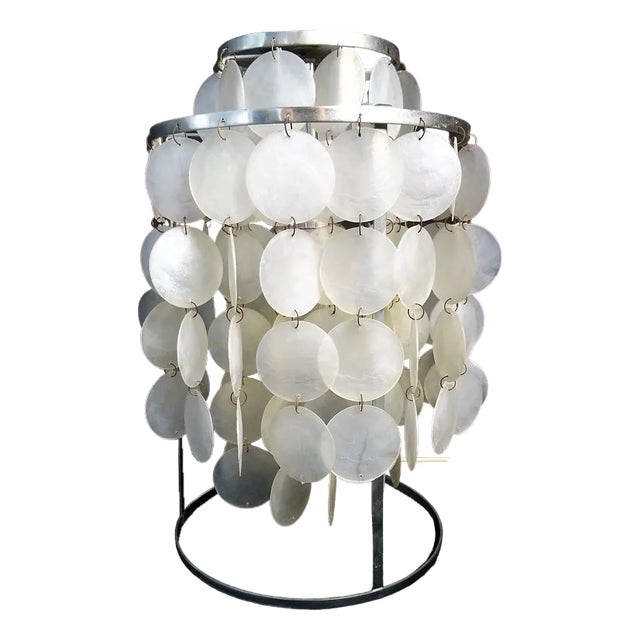 Table Lamp with Acrylic Plates by Verner Panton, 1970s For Sale