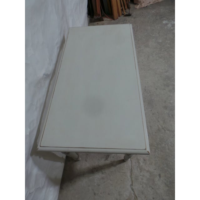 Late 19th Century Desk Swedish Gustavian 3 Drawer For Sale - Image 5 of 9