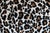 Custom high-end designer large lumbar pillow cover in leopard print cut velvet fabric. Pattern on front, solid...
