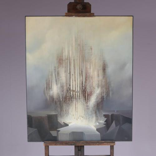 Jean Claude Dresse, Untitled, 1980, Paint For Sale - Image 10 of 10