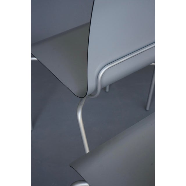 Minimalist Slim Shell Dining Chairs by Arik Levy for Ligne Roset, 2000s. Set of 4 For Sale - Image 9 of 16