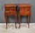 Mid-20th Century Louis XV Marquetry Bedside Tables, Set of 2 For Sale - Image 13 of 18