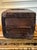 Vintage English Handcarved Rustic Wooden Candle Box For Sale - Image 12 of 14