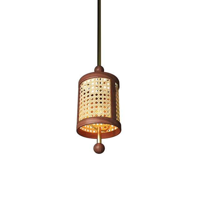 Brown Hamilton Pendant Lamp by Wood Tailors Club For Sale - Image 8 of 8