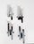 Mid-Century Italian Chrome Sconces attributed to Sciolari, 1970s, Set of 2 For Sale - Image 14 of 18