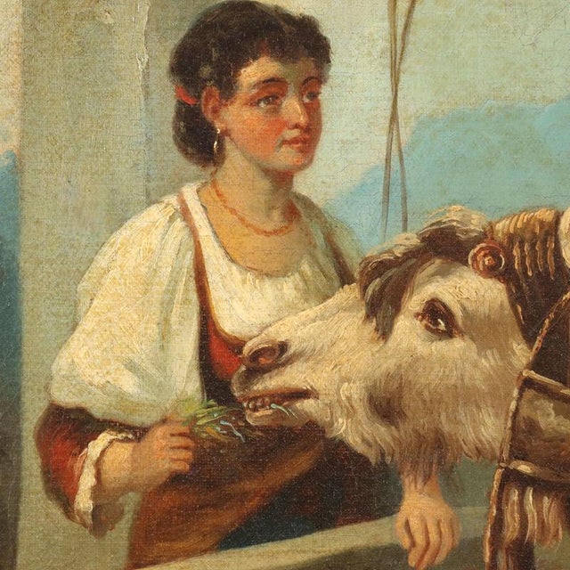 Joseph Haier, Figures, Oil on Canvas For Sale - Image 4 of 11