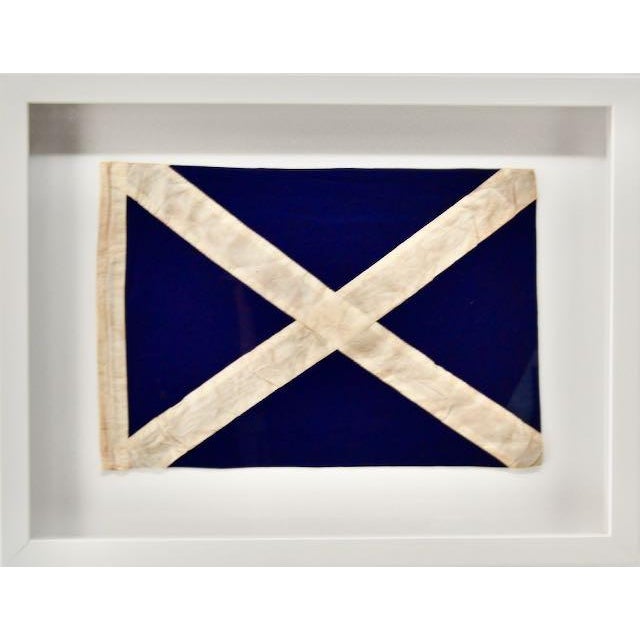 Modern Coastal Wall Decor Letter "M" Framed Wall Art For Sale - Image 3 of 5