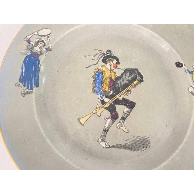 Plates by Creil and Montereau, France, 1880s, Set of 2 For Sale - Image 3 of 8