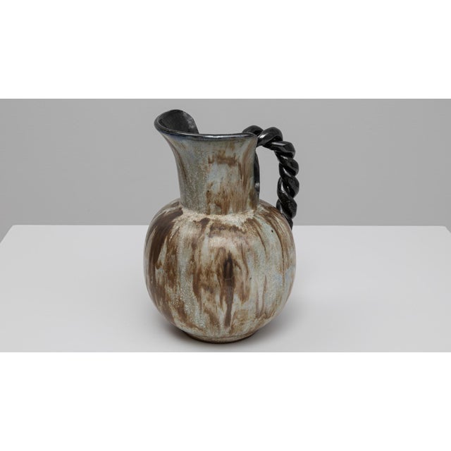 Mid 20th Century 20th Century Belgian Ceramic Vase For Sale - Image 5 of 18