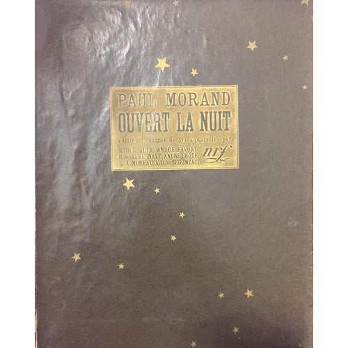 Raoul Dufy, Open at Night Edition of 320 Copies, 1924, Paper For Sale