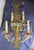 Late 19th Century French Victorian -Style, Gilded Gold & Crystal Drop 5--Candelabra Wall Light Sconces - Pair For Sale - Image 16 of 17