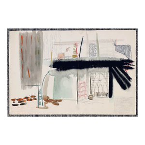 1956 Robert Colborne Mid Century Abstraction Painting