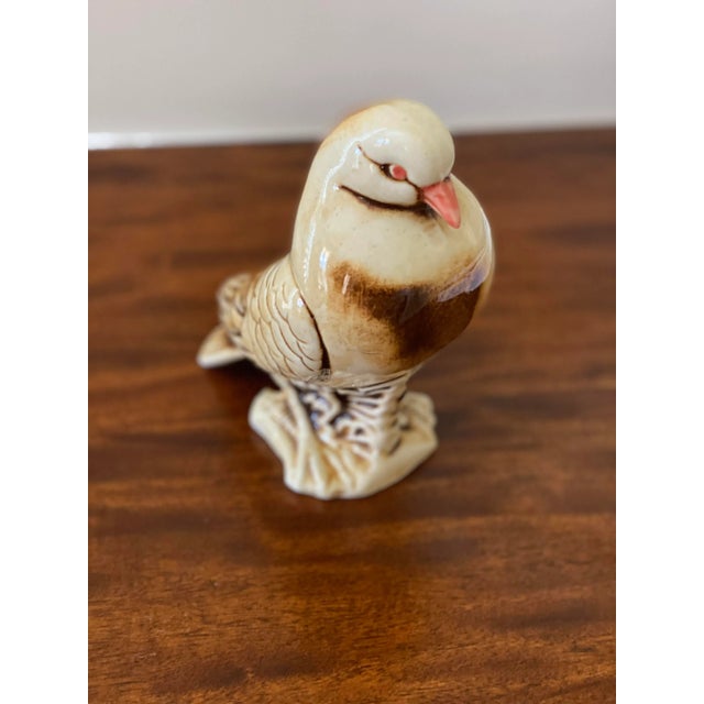 Brown Ceramic Dove, Made in Brazil For Sale - Image 9 of 9