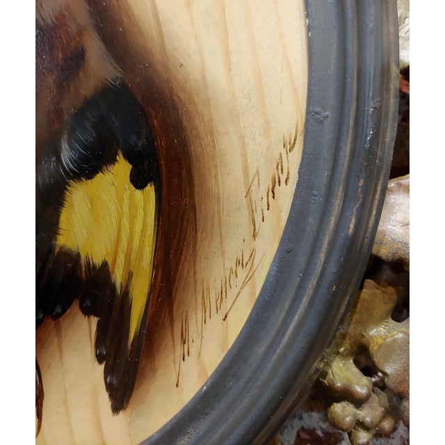 Michelangelo Meucci -Still Life of Song Birds -19th Century Oil Painting For Sale - Image 4 of 9