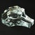 Mid-Century Modern Crystal Ashtray with Mirror Base, 1960s For Sale - Image 3 of 15