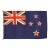 Large Vintage Wool Hand-Painted Flag of New Zealand For Sale