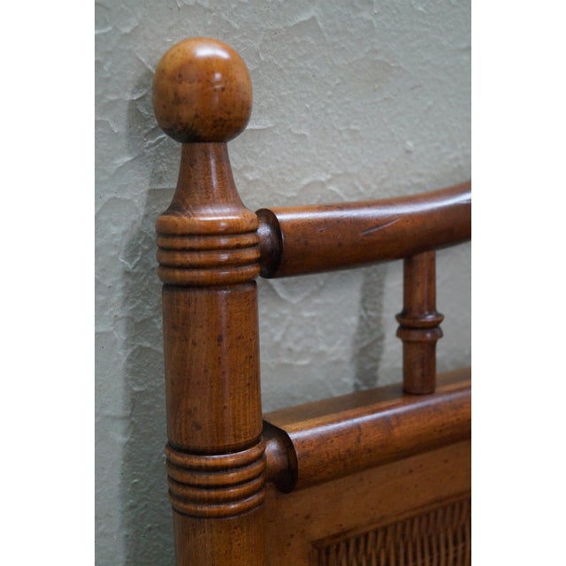 Faux Bamboo Rattan Queen or Full Size Headboard Chairish