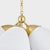 2020s Hudson Valley Lighting Bronson 37.5 in. 6 Light Chandelier in Aged Brass and White Plaster Finish For Sale - Image 5 of 11