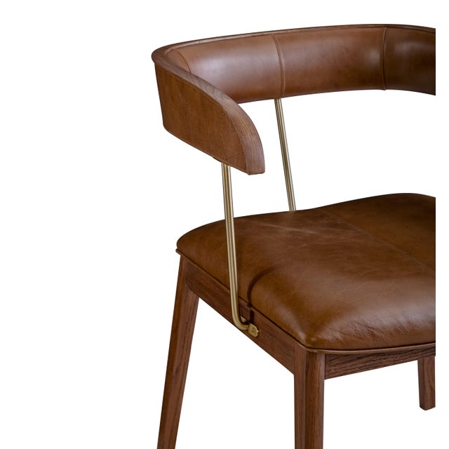 Traditional Maitland-Smith Nina Dining Chair For Sale - Image 3 of 5