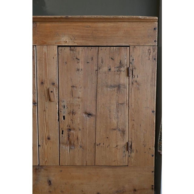 Late 19th Century Antique French Pinewood Cabinet For Sale - Image 5 of 7