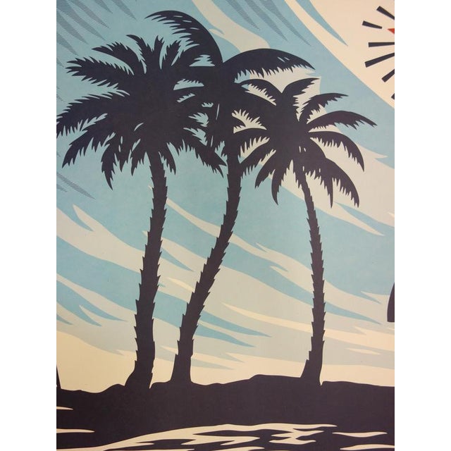 Contemporary Shepard Fairey, Lifeguards Not on Duty, Screenprint For Sale - Image 3 of 7