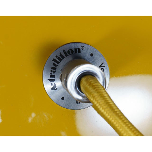 VP2 Mustard Flowerpot Pendant Lamp by Verner Panton for &Tradition, 2000s For Sale - Image 4 of 7