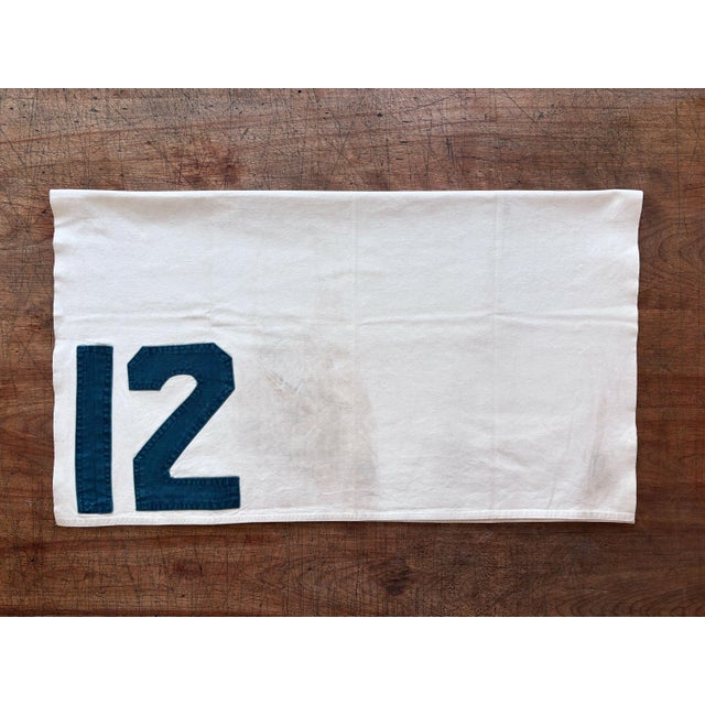 1960s 1960s Vintage Racehorse Saddle Cloth, #12 For Sale - Image 5 of 9