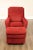 Modern Roche Bobois Italian Modern Upholstered Lounge Armchair and Ottoman For Sale - Image 3 of 12