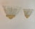 Vintage Pressed Molded Murano Glass Wall Sconces, Italy, 1980, Set of 2 For Sale - Image 13 of 13