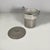 Italian Round Aluminum Pot with Lid, 1930s For Sale - Image 6 of 18