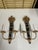 Lights Vintage Louis XVI Style Two-Light Electric Wall Sconces--a Pair For Sale - Image 7 of 13