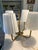 Contemporary Alora Mood “Plisse” 4-Light Chandelier – Aged Gold W/Pleated Shades For Sale - Image 3 of 5