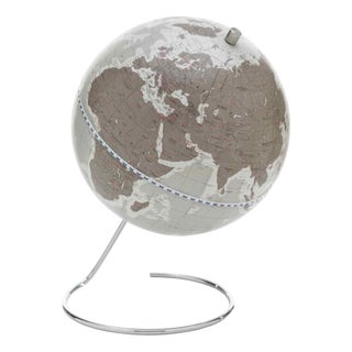 Cosmo Globe in Grey by Zoffoli Mappamondi For Sale