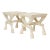 Late 20th Century John Dickinson Attributed Hoofed Side Tables - A Pair For Sale