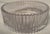 Large Ribbed Glass Serving Bowl With Sunburst Base – Mid Century Modern Style For Sale In Houston - Image 6 of 6