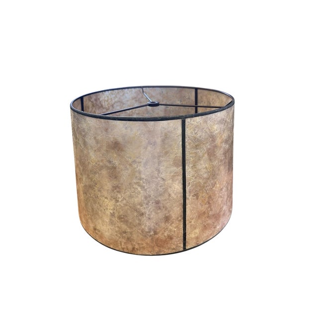 Vintage Mica Arts & Crafts Lamp Shade For Sale - Image 9 of 11